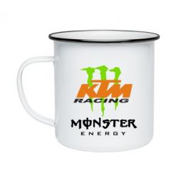 Кружка эмалированная KTM Monster Enegry - PrintSalon