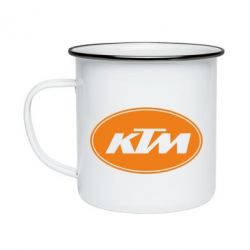 Кружка емальована KTM - PrintSalon