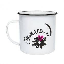 Кружка емальована Кумася - PrintSalon