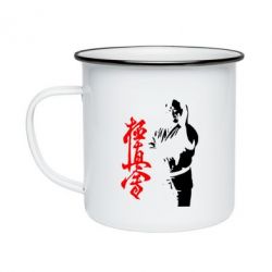 Кружка емальована Kyokushin Kanku Master - PrintSalon