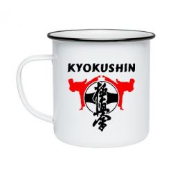 Кружка эмалированная Kyokushin - PrintSalon