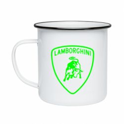 Кружка эмалированная Lamborghini Auto - PrintSalon