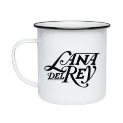 Кружка емальована Lana Del Rey - PrintSalon