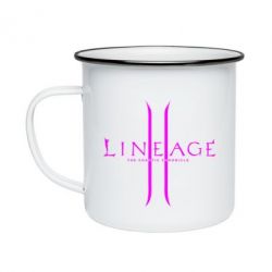 Кружка эмалированная Lineage ll - PrintSalon