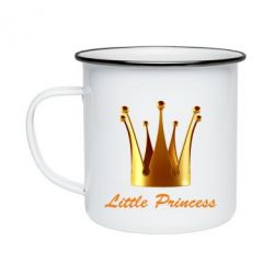 Кружка емальована Little Princess - PrintSalon