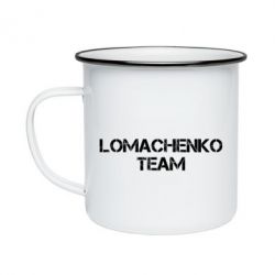 Кружка эмалированная Lomachenko Team - PrintSalon