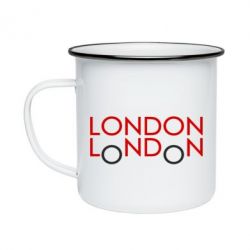 Кружка эмалированная London - PrintSalon