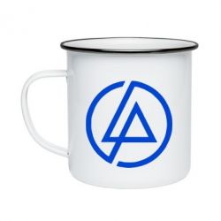 Кружка эмалированная LP logo - PrintSalon