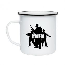 Кружка эмалированная Mafia - PrintSalon