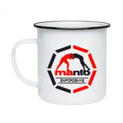 Кружка эмалированная Manto Zaporozhye - PrintSalon