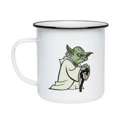 Кружка эмалированная Master Yoda - PrintSalon
