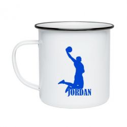 Кружка эмалированная Майкл Джордан - PrintSalon