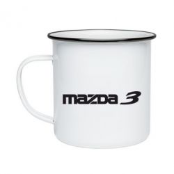 Кружка эмалированная Mazda 3 - PrintSalon