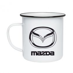 Кружка эмалированная Mazda Small - PrintSalon