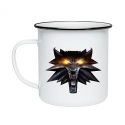 Кружка эмалированная Metallic symbol - PrintSalon