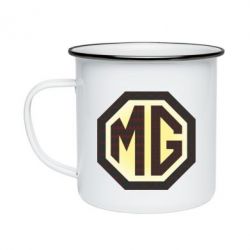 Кружка эмалированная MG Cars Logo - PrintSalon
