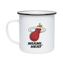 Кружка емальована Miami Heat - PrintSalon