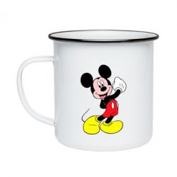 Кружка емальована Міккі Маус - PrintSalon