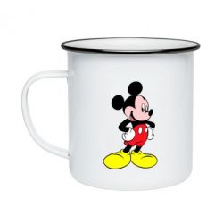Кружка емальована Міккі - PrintSalon