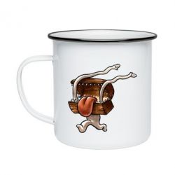 Кружка эмалированная Mimic - PrintSalon