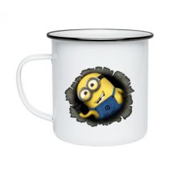 Кружка эмалированная Миньон - PrintSalon