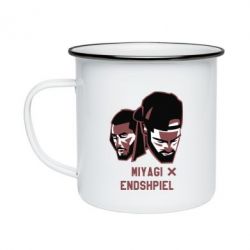 Кружка емальована Miyagi X Endshpiel - PrintSalon