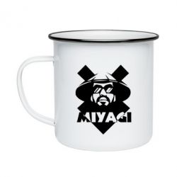 Кружка емальована Miyagi - PrintSalon