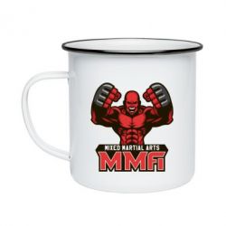 Кружка эмалированная MMA Fighter 2 - PrintSalon