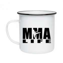 Кружка емальована MMA Life - PrintSalon