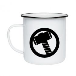 Кружка эмалированная Молот Тора - PrintSalon