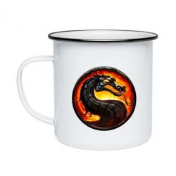 Кружка эмалированная Mortal Combat