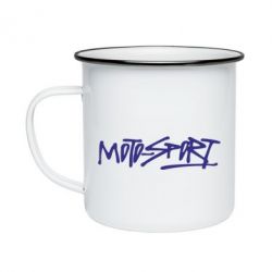 Кружка емальована MOTO SPORT
