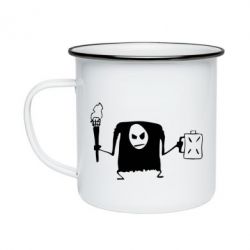 Кружка емальована Mr. Freeman - PrintSalon