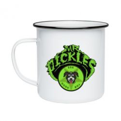 Кружка эмалированная Mr. Pickles - PrintSalon