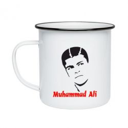 Кружка эмалированная Muhammad Ali - PrintSalon