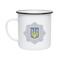 Кружка эмалированная МВС України - PrintSalon