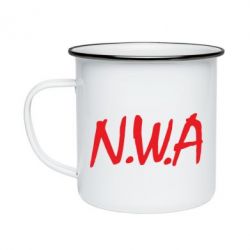 Кружка эмалированная N.W.A Logo