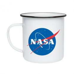 Кружка емальована NASA - PrintSalon