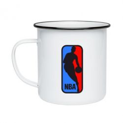 Кружка эмалированная NBA - PrintSalon