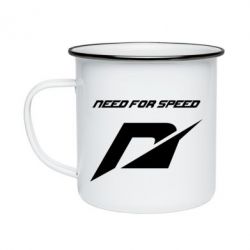 Кружка эмалированная Need For Speed Logo - PrintSalon
