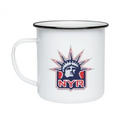 Кружка эмалированная New York Rangers - PrintSalon