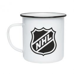 Кружка емальована NHL - PrintSalon