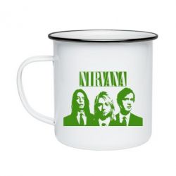 Кружка эмалированная Nirvana (Нирвана) - PrintSalon