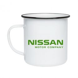 Кружка емальована Nissan Motor Company - PrintSalon