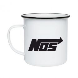 Кружка эмалированная Nos - PrintSalon