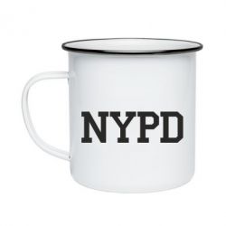 Кружка эмалированная NYPD - PrintSalon