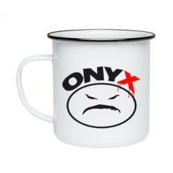 Кружка эмалированная Onyx - PrintSalon