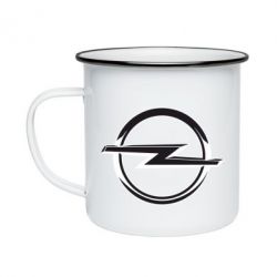 Кружка эмалированная Opel Small - PrintSalon