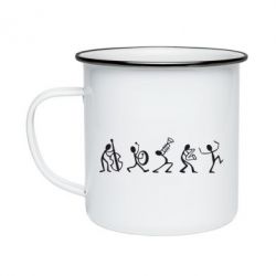 Кружка емальована Оркестр - PrintSalon