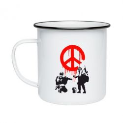 Кружка емальована Pacific - PrintSalon